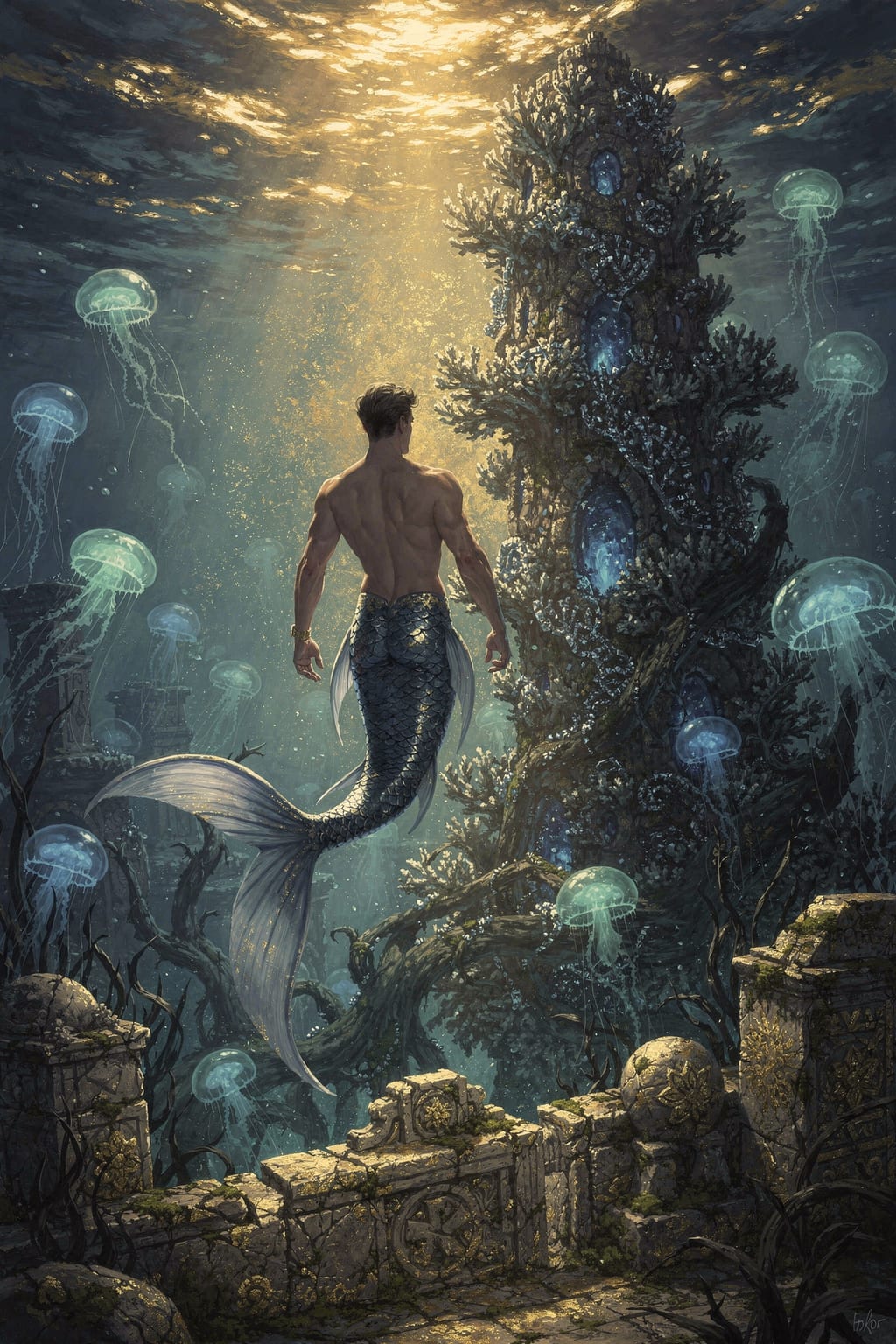 The Great Gatsby With Merpeople